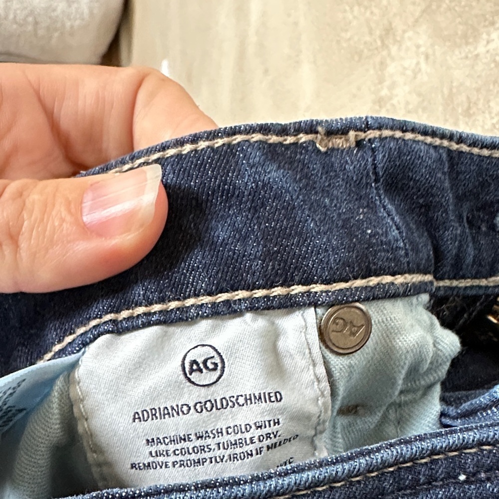 AG Adriano Goldschmied Prima cigarette leg contour 360 sz 27|like new condition - Picture 10 of 10
